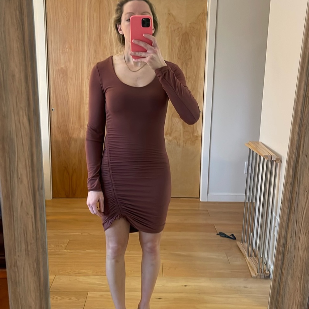Maroon dress
